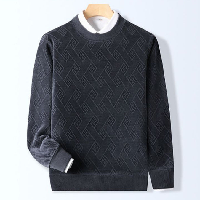 Pull Enfant et Adulte Motif Géométrique Coloré