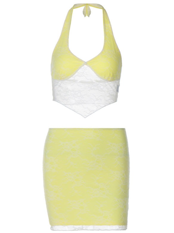 Body Femme Élégant Deux Pièces Séduisant