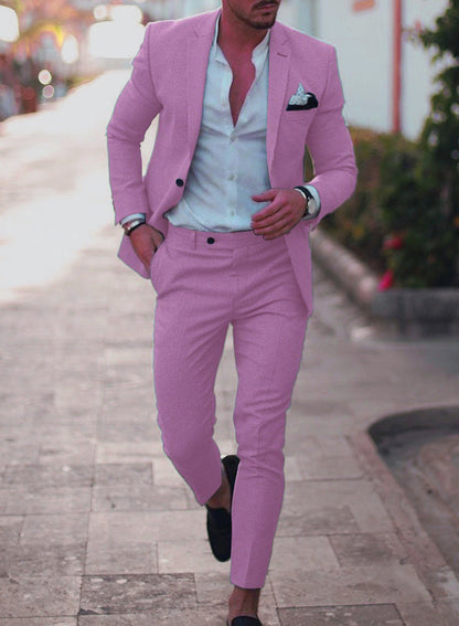 Costume Homme 2 Pièces Slim Fit pour Entreprise et Cérémonies