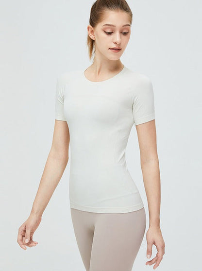 Top Crop Fit Étroit pour Femme Sportive