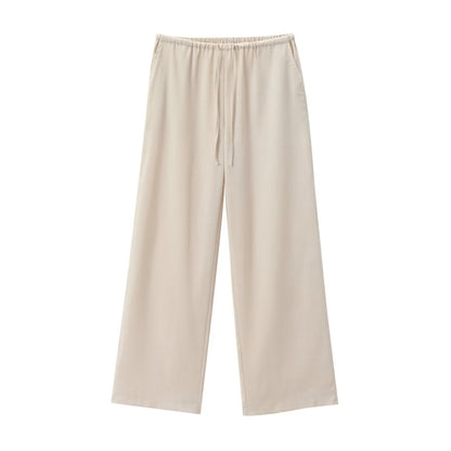 Pantalon Large et Tunique Femme avec Ceinture pour Un Style Décontracté