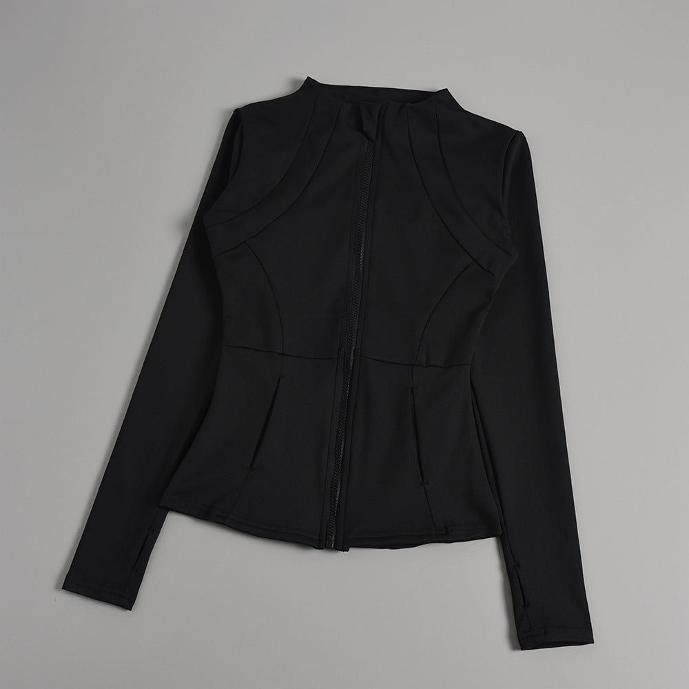 Veste de sport femme légère avec fermeture éclair