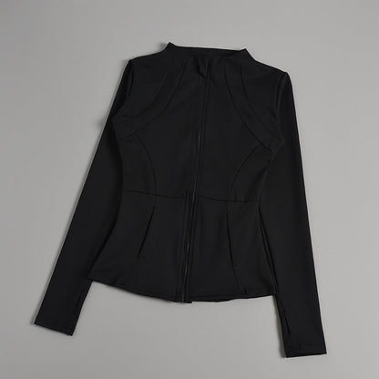 Veste de sport femme légère avec fermeture éclair