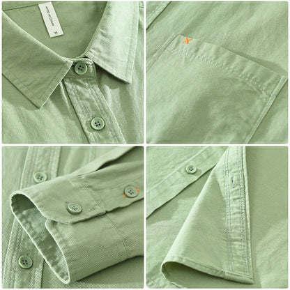 Chemise Homme Coton Décontractée et Polyvalente