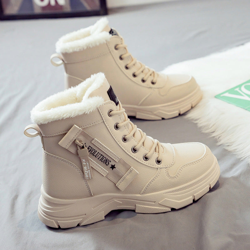 Bottes Femme Hiver Chauffantes à Semelle Antidérapante - PanierRoyale