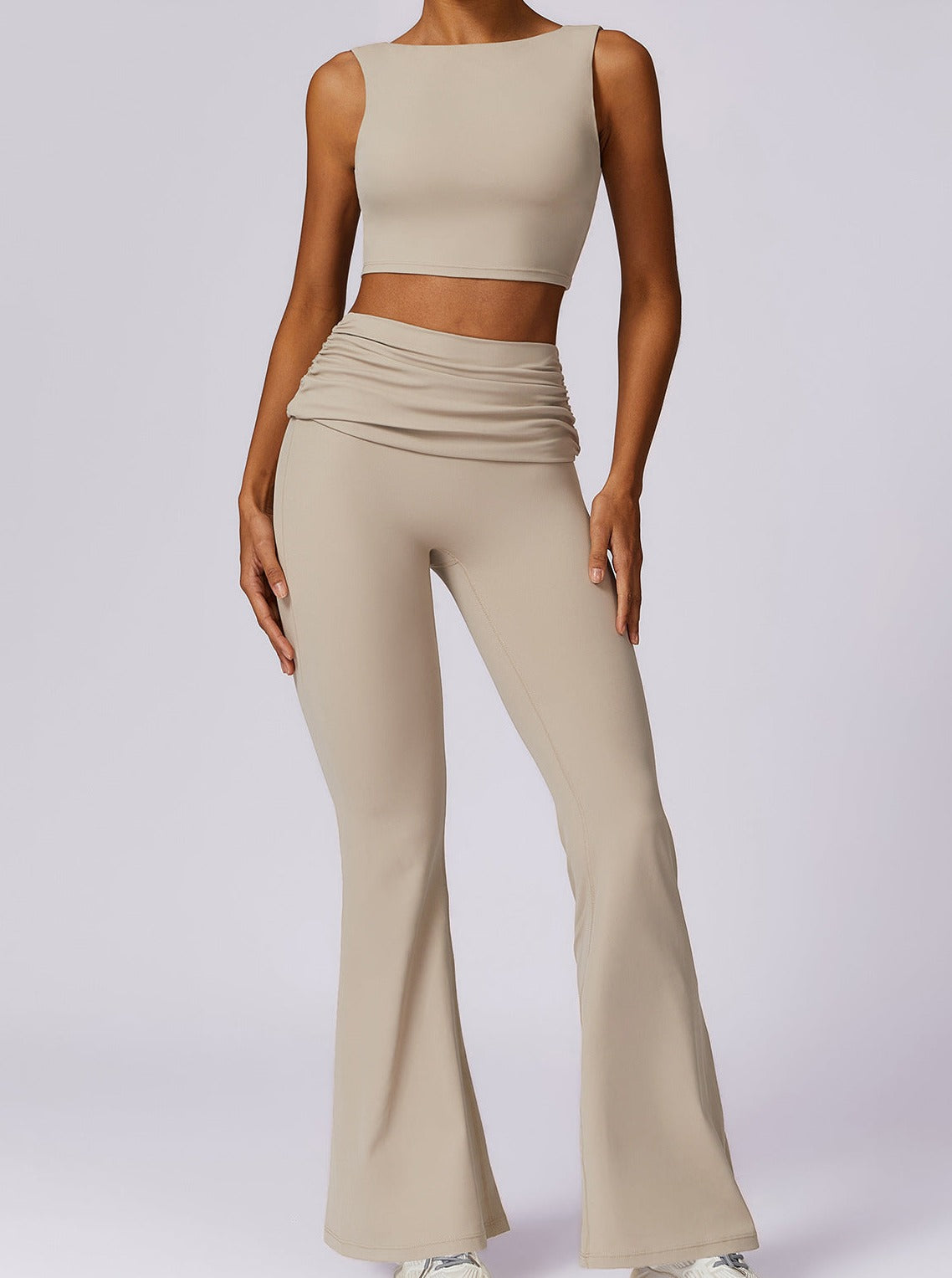 Leggings Haute Taille Élastiques Noir