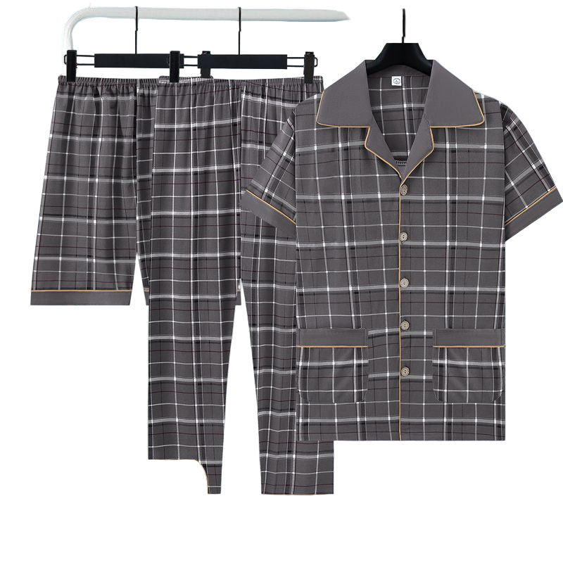 Pyjama Homme Léger pour Été - Short et Débardeur Colorés
