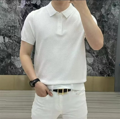 Chemise Polo Classique à Carreaux et Coupé Moderne