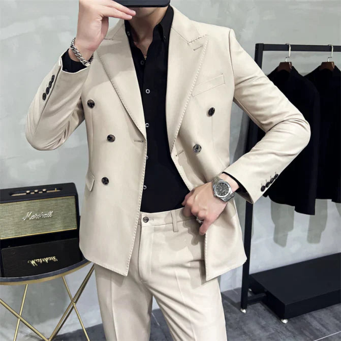 Costume Mariage Classique pour Homme Élégant - PanierRoyale