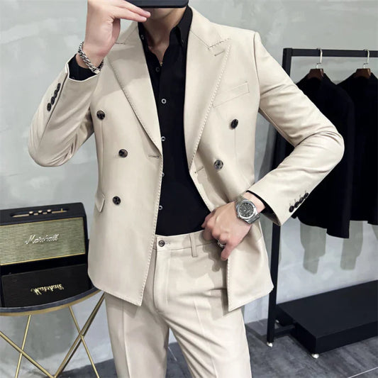 Costume Mariage Classique pour Homme Élégant - PanierRoyale