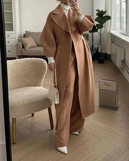 Trenchcoat Femme Élégant Classique Parisien