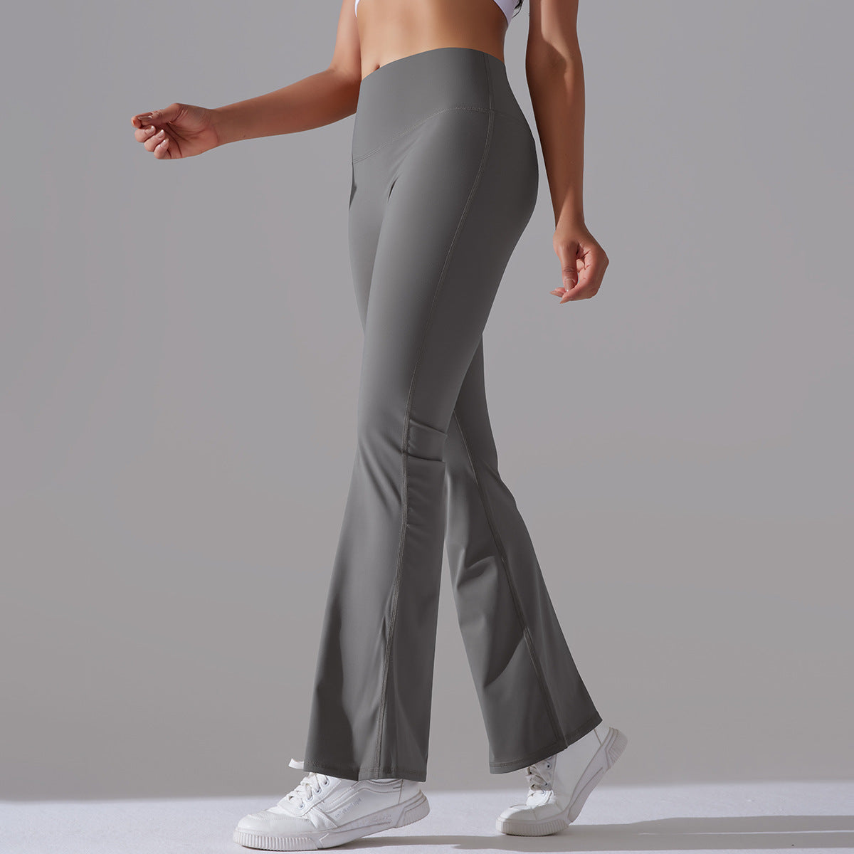 Leggings Sport Élastiques Taille Haute pour Femme