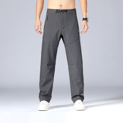 Pantalon de Randonnée Homme Élastique et Respirant avec Poches Zippées
