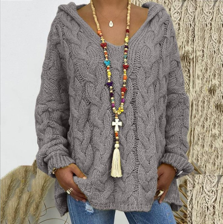 Pull Femme Tricot Doux et Confortable pour Femme