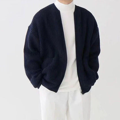 Cardigan Homme Épais et Confortable en Laine avec Poches - PanierRoyale