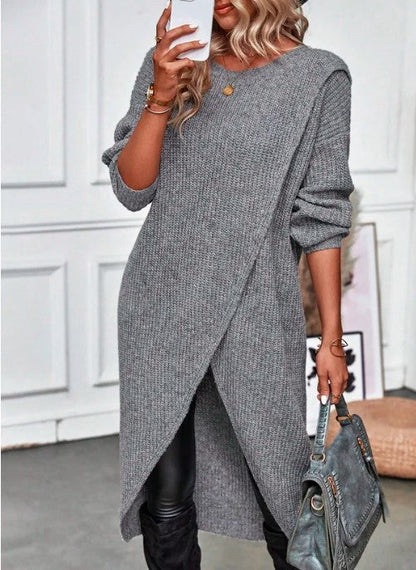 Robe Femme Mi-Longue Confortable et Élégante - PanierRoyale