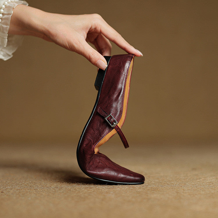 Mules Femmes en Cuir Authenticité Luxe