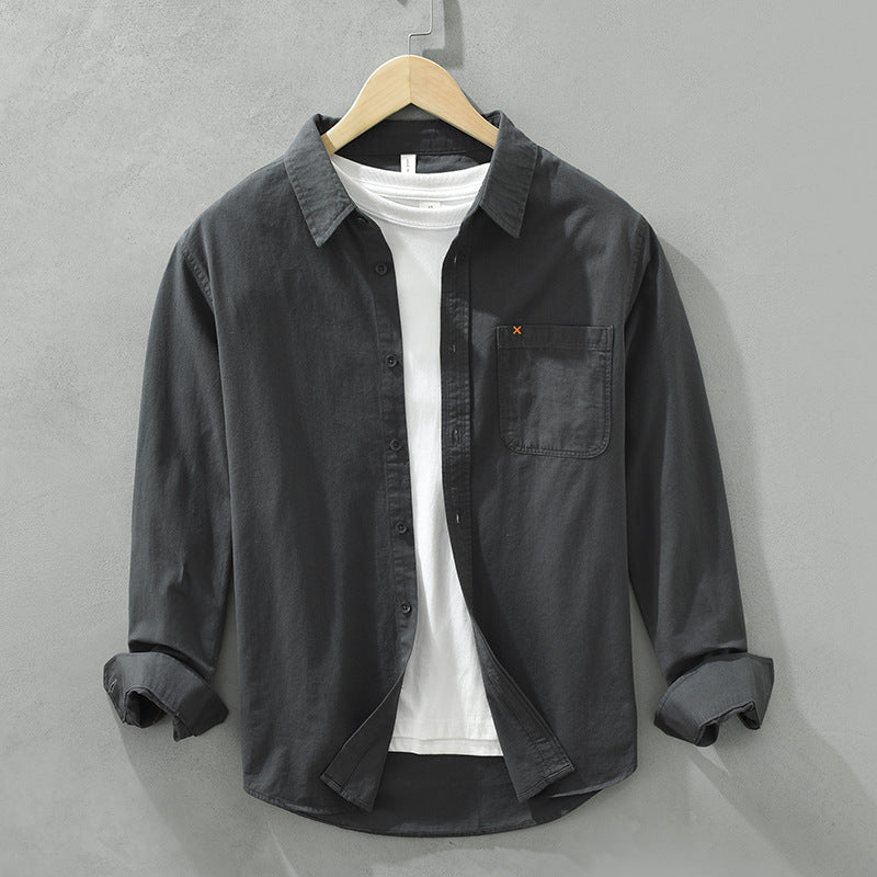Chemise Homme Coton Décontractée et Polyvalente