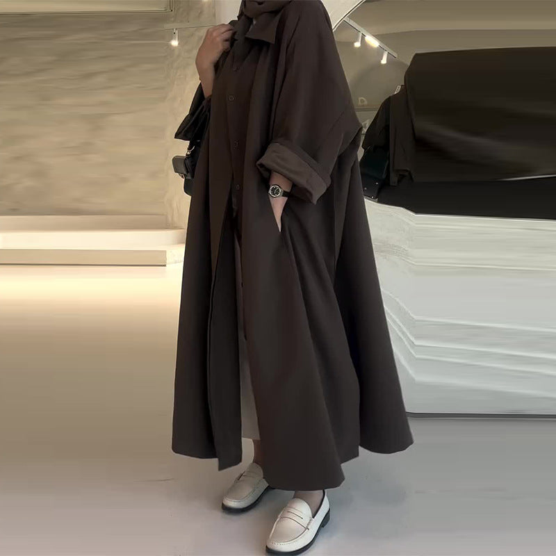 Manteau Femme Long Grande Taille Élégant Hiver - PanierRoyale