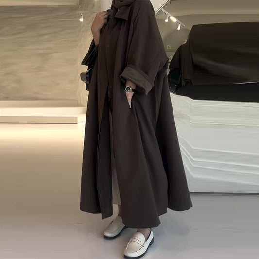 Manteau Femme Long Grande Taille Élégant Hiver - PanierRoyale
