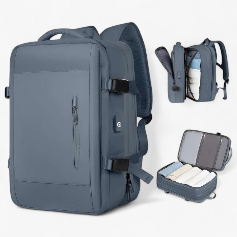 Sac de Voyage Imperméable avec Compartiment Sécurisé et Grand Volume