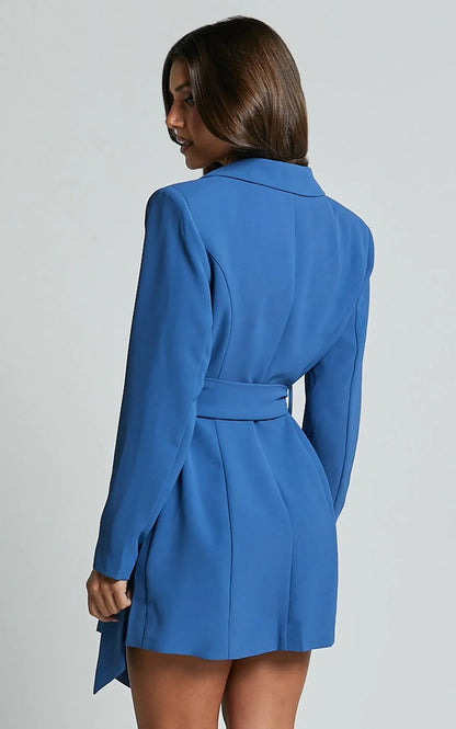 Dunja | Blazer-Kleid mit Gürtel für Damen Zendoo.de