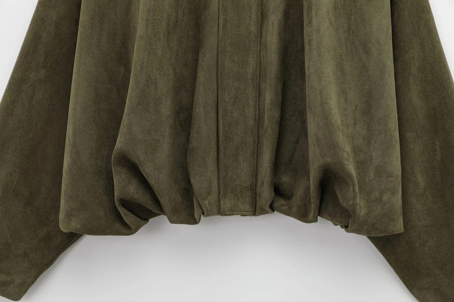 Veste Femme Suédine Coupe Ample Oversize Mi-saison
