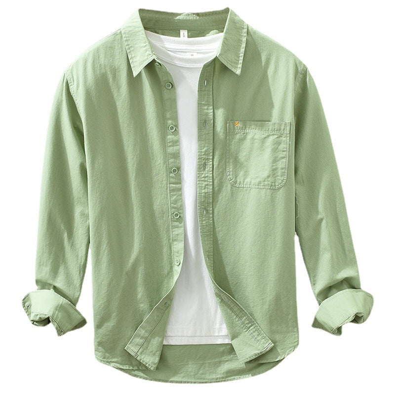 Chemise Homme Coton Décontractée et Polyvalente