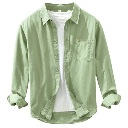 Chemise Homme Coton Décontractée et Polyvalente