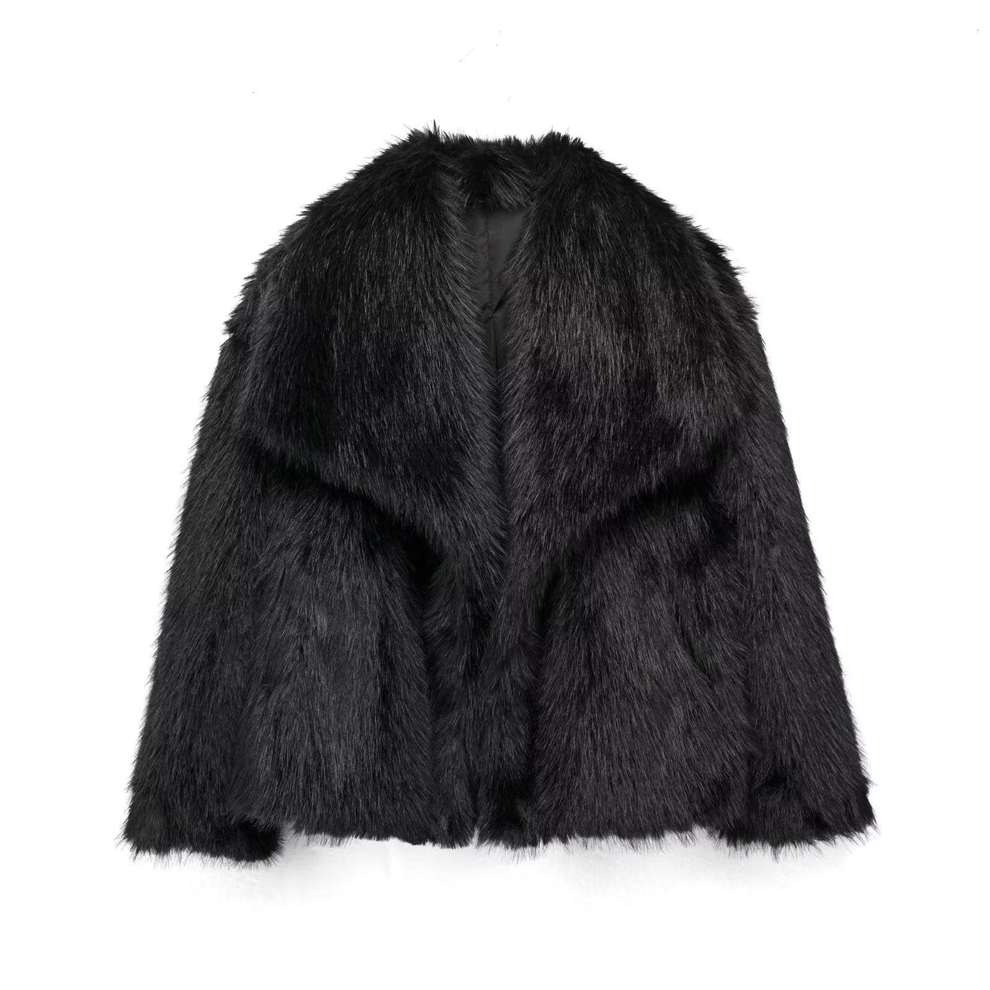 Veste en Fourrure Synthétique Élégante et Chaude