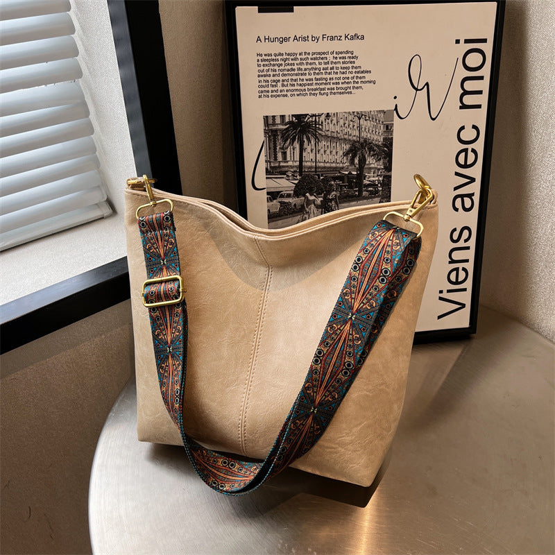 Sac à Main Cuir Vintage Féminin Élégant