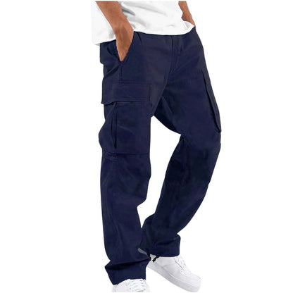 Pantalon Cargo Homme Noir et Confortable