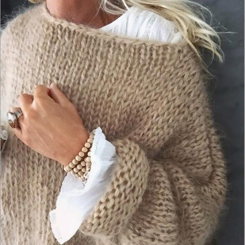 Pull Femme Décontracté à Broderies, Style Chic Bohème
