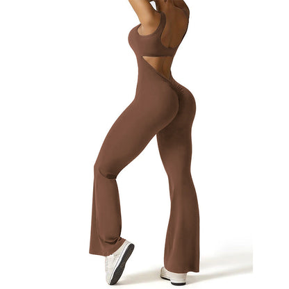 Combinaison Flare Dos Nu Fashion Femme