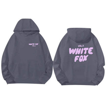 Sweat à Capuche Streetwear Blanc Confortable