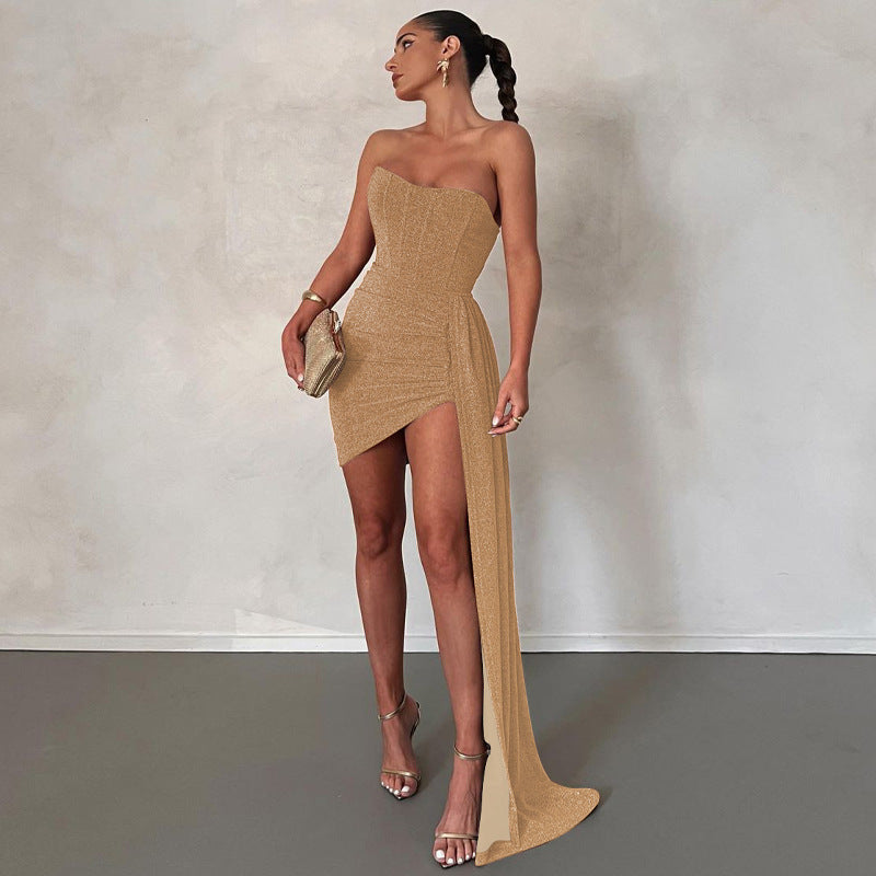 Robe de Cocktail Femme Courte et Chic - PanierRoyale