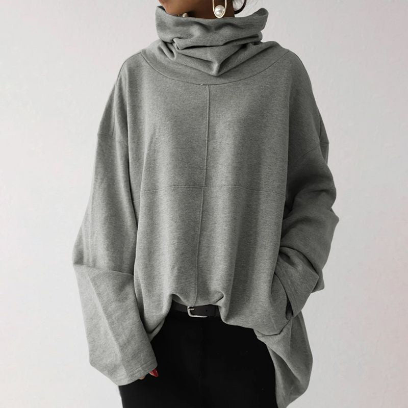 Pull casual oversize avec poches généreuses - PanierRoyale