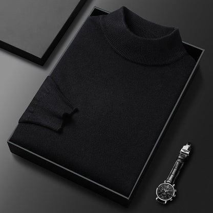 Pull Homme Hiver Chaud et Confortable Col Montant