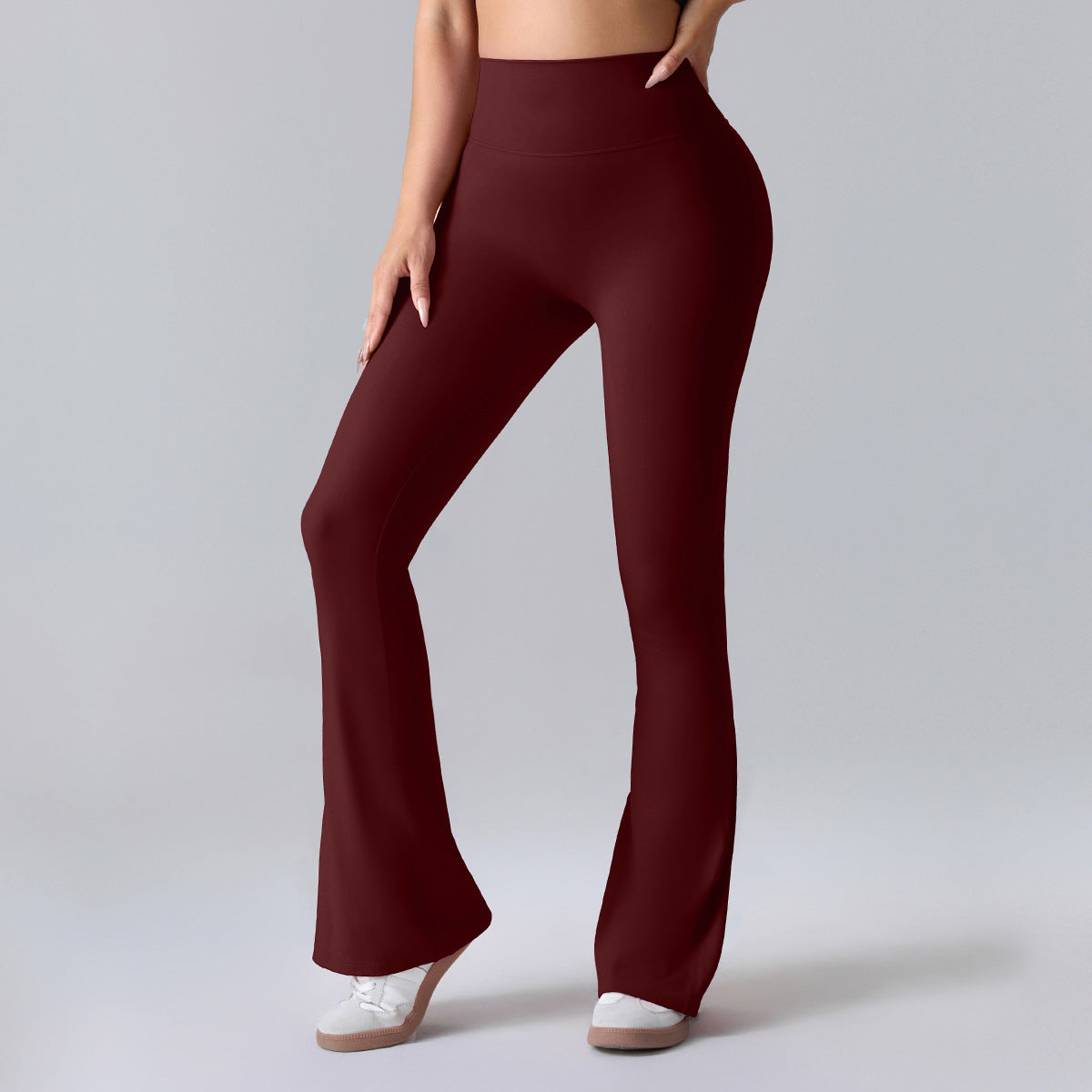 Leggings Sport Élastiques Taille Haute pour Femme
