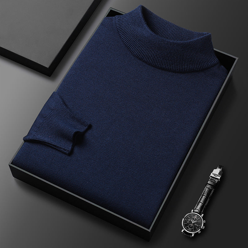 Pull Homme Hiver Chaud et Confortable Col Montant