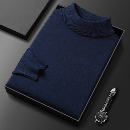 Pull Homme Hiver Chaud et Confortable Col Montant