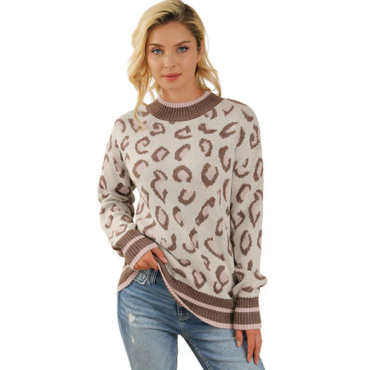 Pull Femme Élégant - Tricot Doux et Chaud avec Manches Longues - PanierRoyale