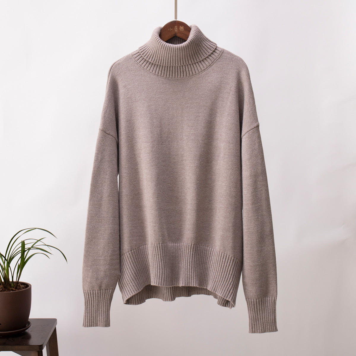 Pull Femme Tricot Chaud et Confortable
