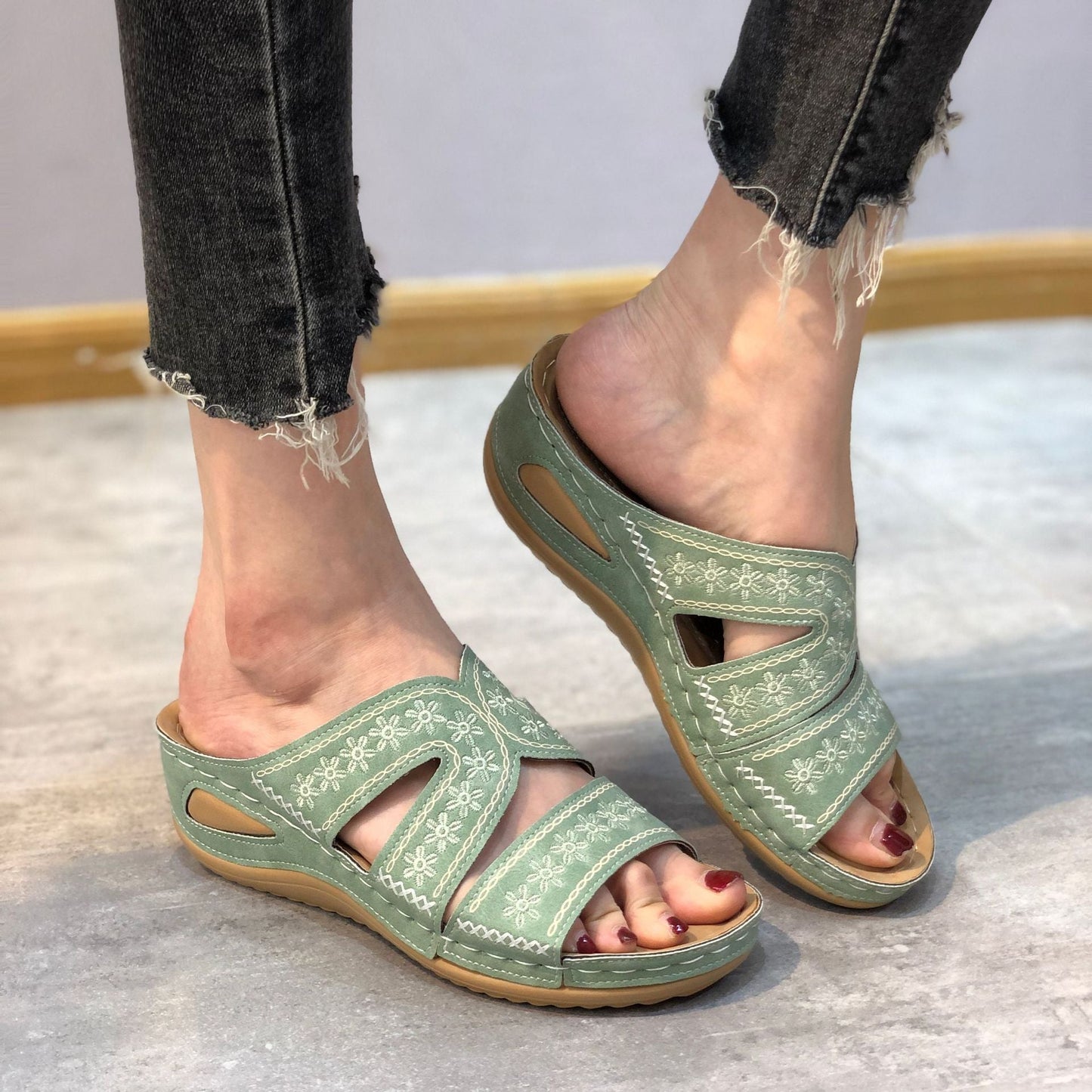 Sandales Orthopédiques Femme pour Été