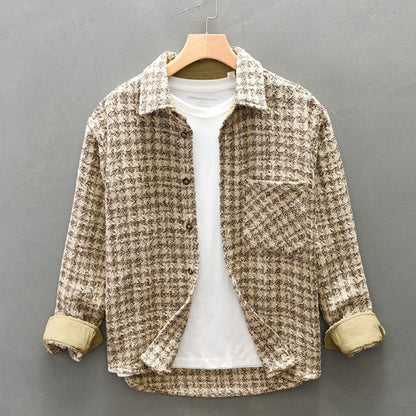 Veste Tweed Imperméable et Respirante - PanierRoyale