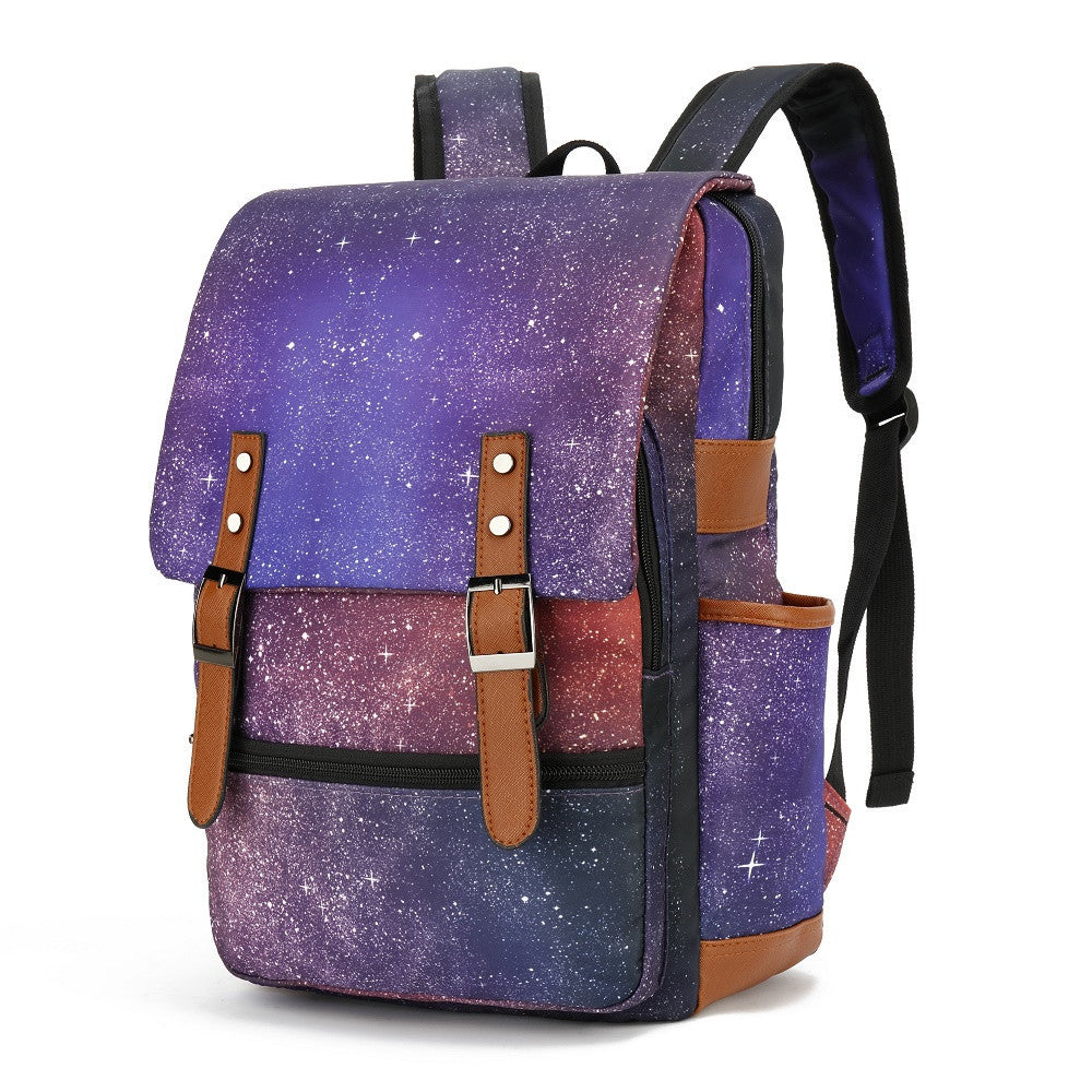Sac à dos femme noir fleuri chic