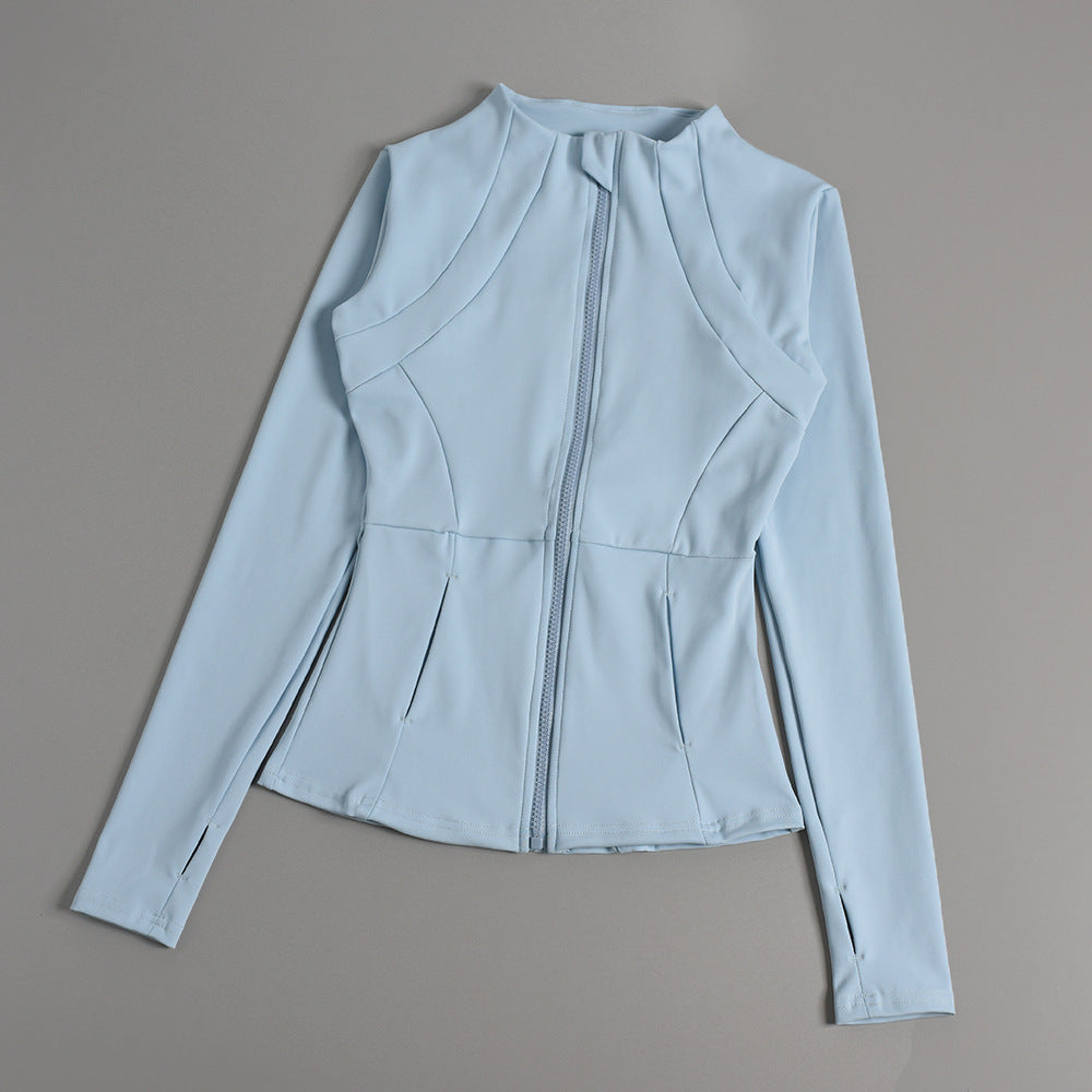 Veste de sport femme légère avec fermeture éclair