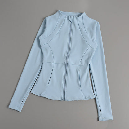 Veste de sport femme légère avec fermeture éclair