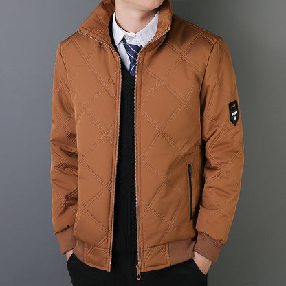 Veste Zippée Élégante pour Homme, idéale pour le travail et la vie quotidienne