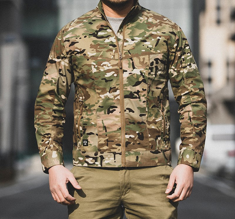 Veste de Sport Hiver Homme avec Capuchon et Poches Réglables
